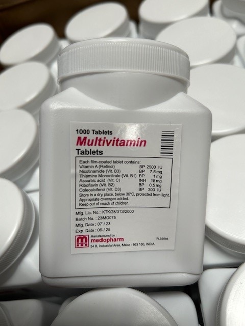 Multivitamin tablets