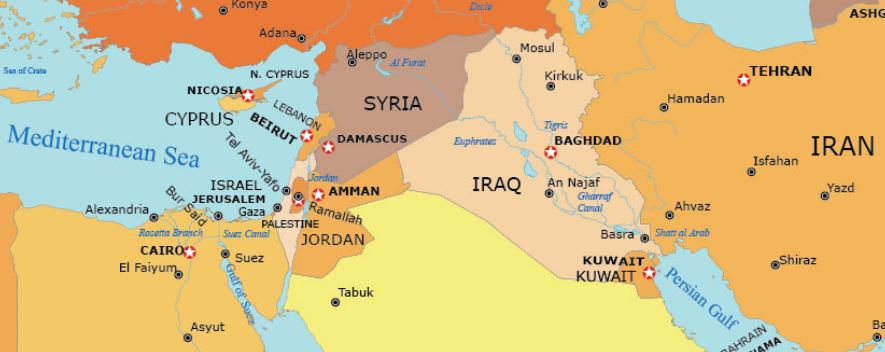 Update: Logistics situation Middle East